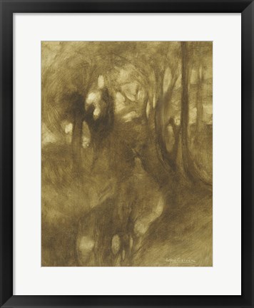 Framed In The Woods Print