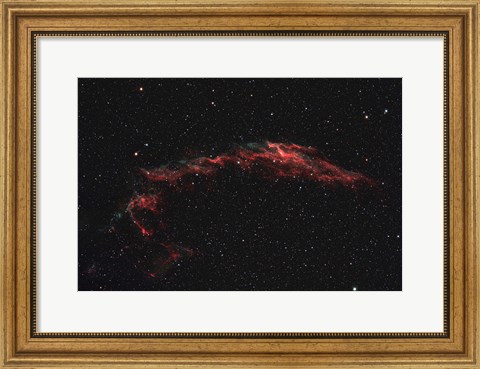 Framed NGC 6992, The Eastern Veil Nebula Print