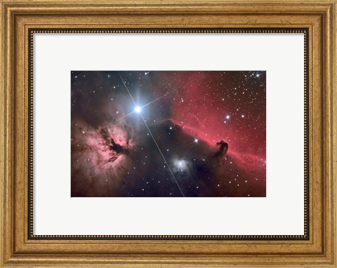 Framed Horsehead Nebula Print