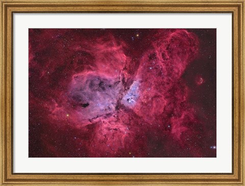 Framed NGC 3372, The Eta Carinae Nebula III Print