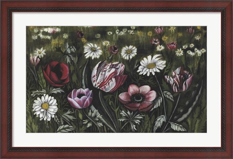 Framed Vintage Garden II Print