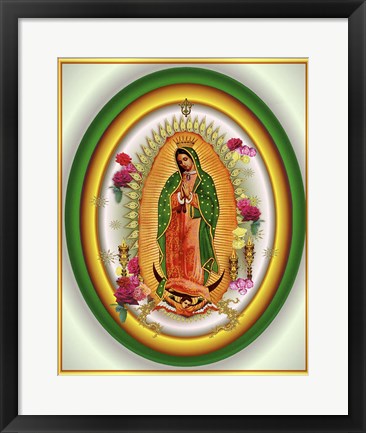 Framed Guadalupe 3 Print