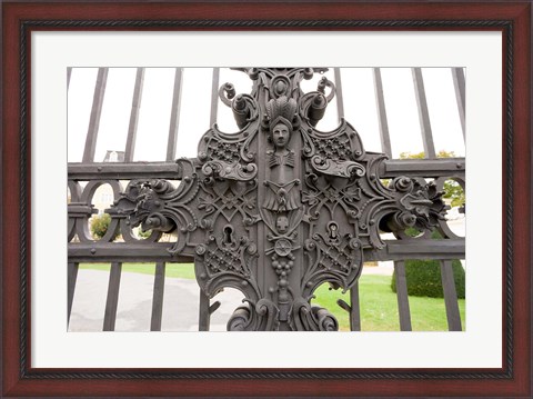 Framed Entrance to the Belvedere Palace Print