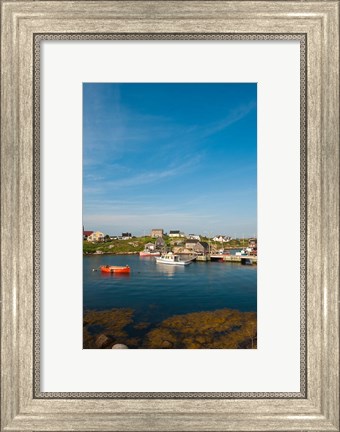 Framed Peggy&#39;s Cove Fishing Village Print