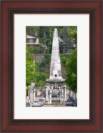 Framed Pyramid in Vienne, Isere Isere, France Print