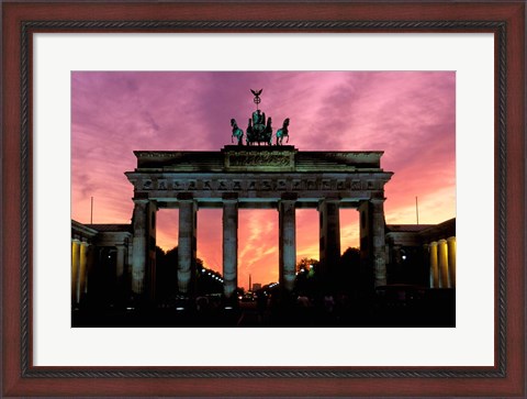 Framed Berlin Brandenburg Gate, Germany Print