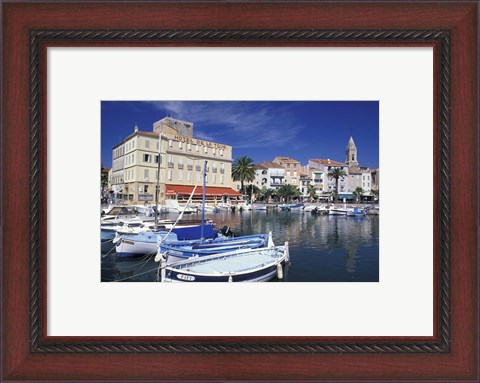 Framed Sanary Sur Mer, France II Print