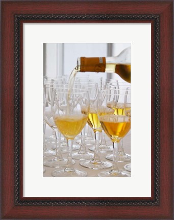 Framed Aperitif, Chateau de Cerons Print