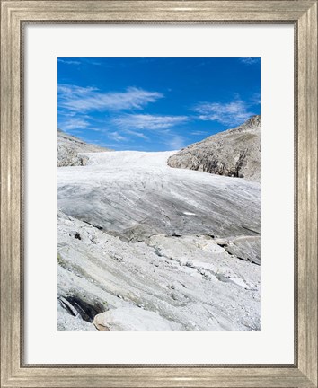 Framed Glacier Obersulzbachkees-Venedigerkees Print