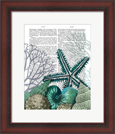 Framed Starfish Under the Sea Print