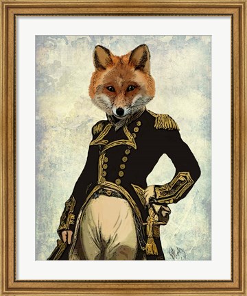 Framed Admiral Fox Full II Print