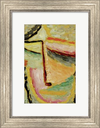 Framed Small Abstract Head, 1931 Print