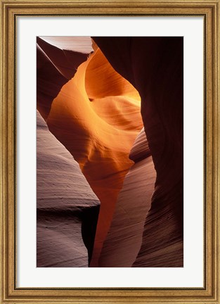 Framed Antelope Canyon Near Page, AZ Print