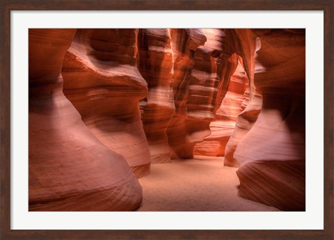 Framed Upper Antelope Canyon Print