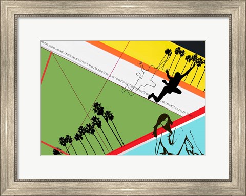 Framed Not Tamed Print