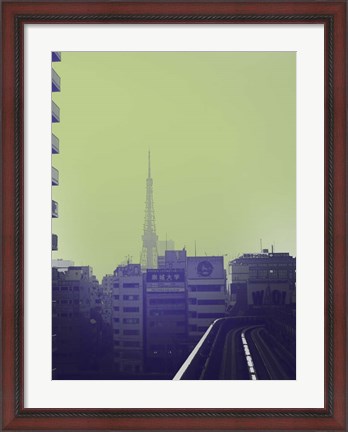 Framed Tokyo City Ride Print