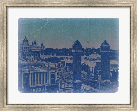 Framed Barcelona Print