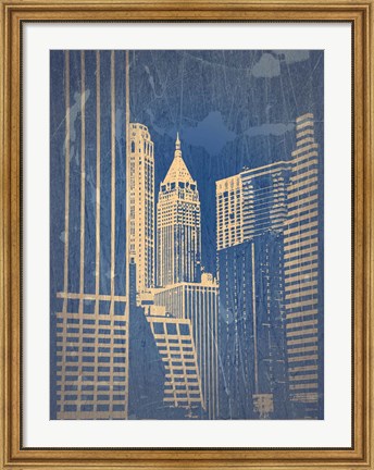 Framed Manhattan 1 Print