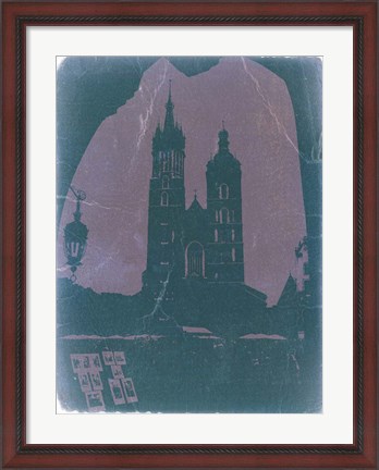 Framed Poland Krakow Print