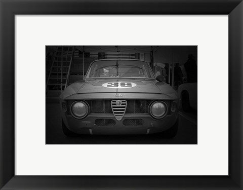 Framed Alfa Laguna Seca Print