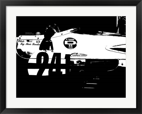 Framed Laguna Seca Racing Cars 2 Print