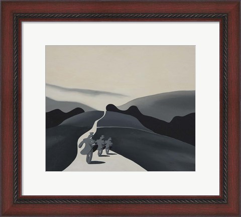 Framed Places Print