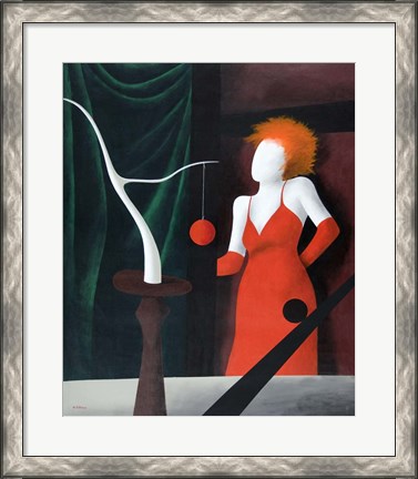 Framed Red Handed Print