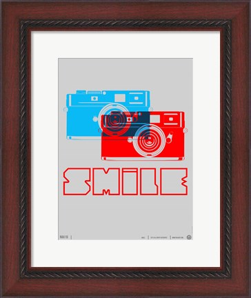 Framed Smile Camera Print