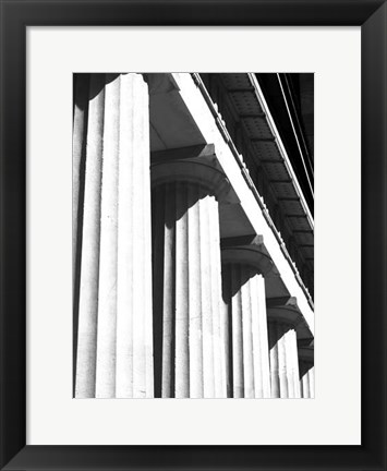 Framed Structural Details II Print