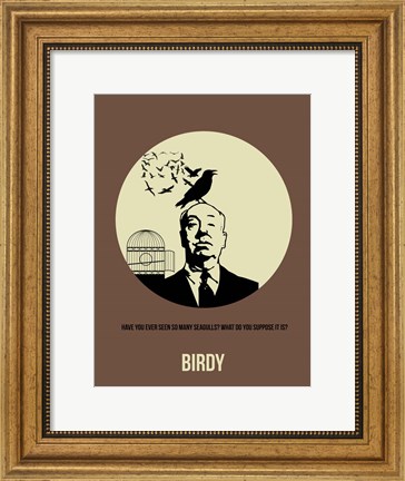 Framed Birdy 1 Print