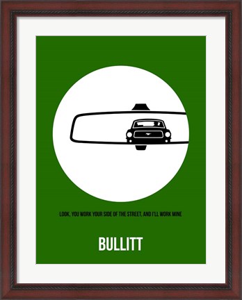 Framed Bullitt 2 Print