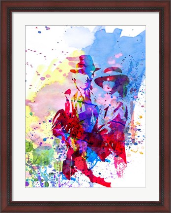 Framed Casablanca Watercolor Print