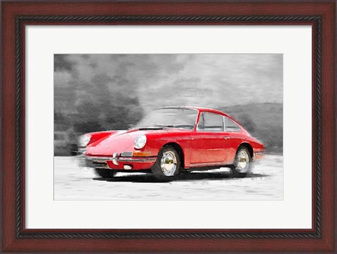 Framed 1964 Porsche 911 Print