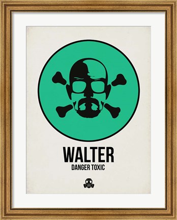 Framed Walter 1 Print