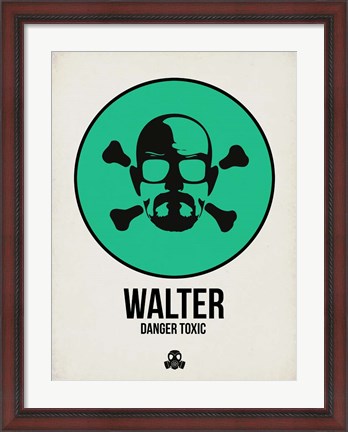 Framed Walter 1 Print