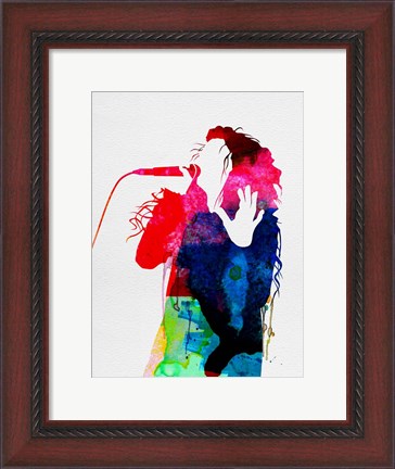 Framed Lorde Watercolor Print