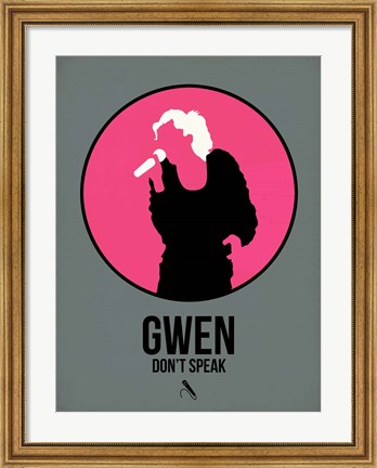 Framed Gwen 1 Print