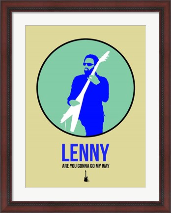 Framed Lenny 2 Print