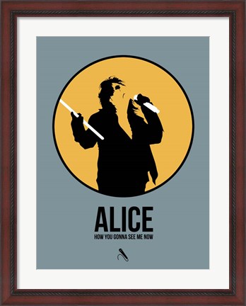 Framed Alice Print