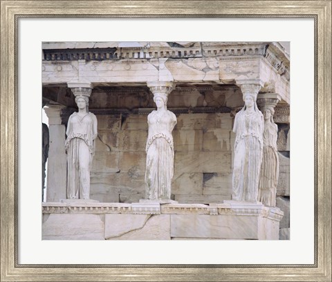 Framed Temple of Athena Nike Erectheum Acropolis, Athens, Greece Print