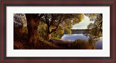 Framed Vuoksi River, Imatra, Finland Print