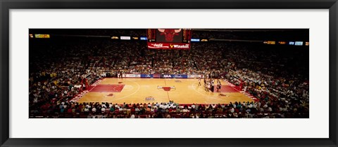 Framed NBA Finals Bulls vs Suns, Chicago Stadium Print