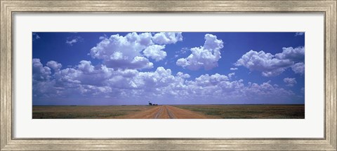 Framed Clouds Over Prairie, Amarillo, TX Print