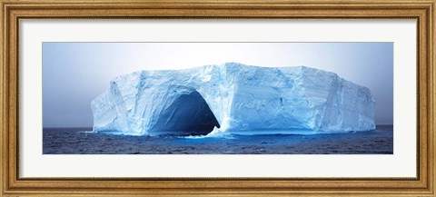 Framed Tabular Iceberg Antarctica Print