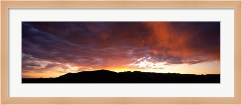 Framed Sierra Nevada Mountains, CA Print