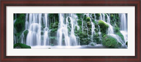 Framed Waterfall, Akita, Japan Print