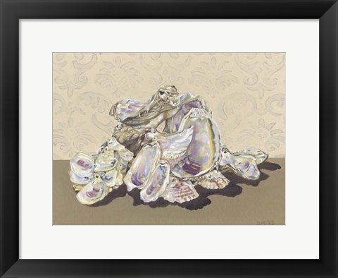 Framed Shell Collection II Print