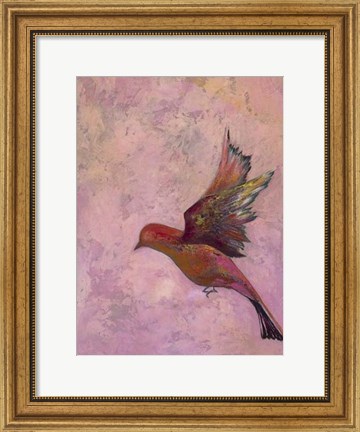 Framed Bright Wings III Print