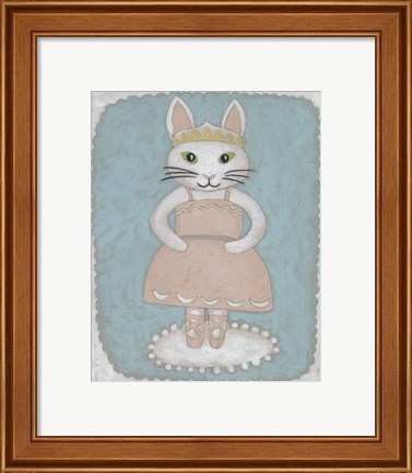 Framed Ballerina Animal II Print