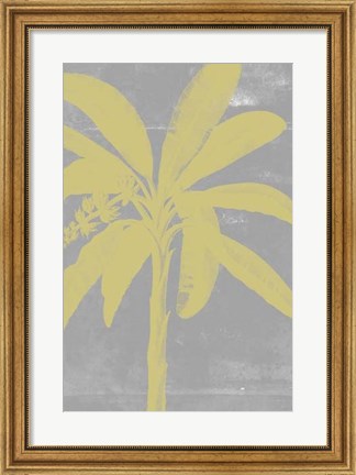 Framed Chromatic Palms III Print